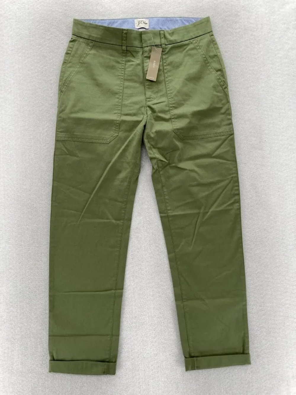 J. Crew Olive Green Chino Pants